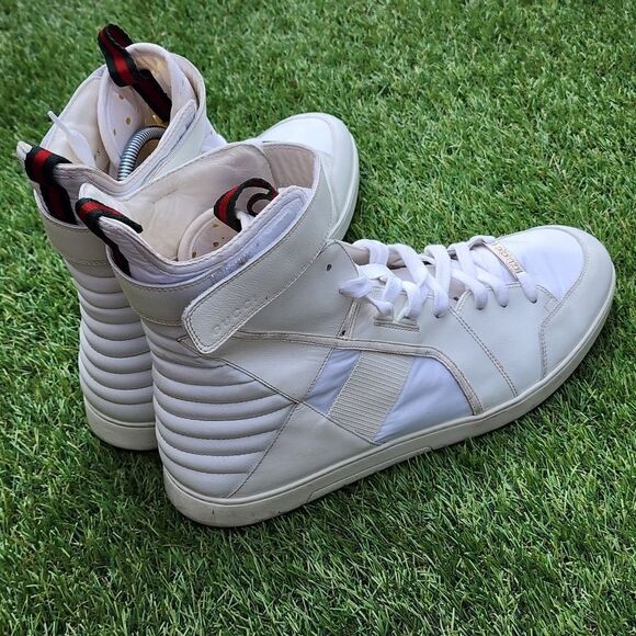 GUCCI HI TOP - Mens Sneakers - SIZE 12 G - Picture 7 of 12